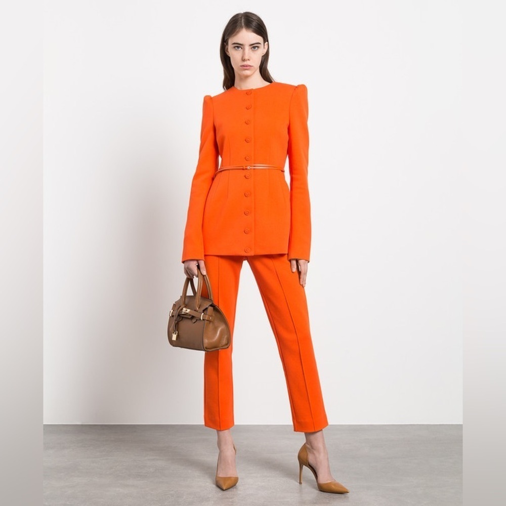 MAX MARA SPORTMAX - FELIX Orange Trousers